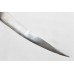 Handcrafted Dagger Knife chiseled steel blade handle 15 inch A 76